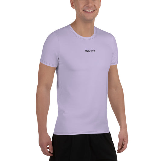 ВИКИНГ Original Lustful Purple Athletic T-Shirt Men’s