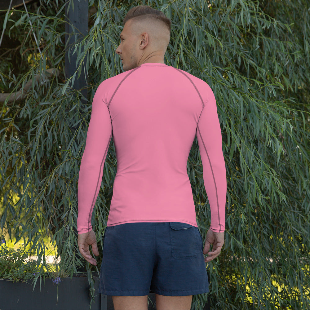 ВИКИНГ Original Bubble Gum Pink Long Sleeve Athletic Shirt Men’s