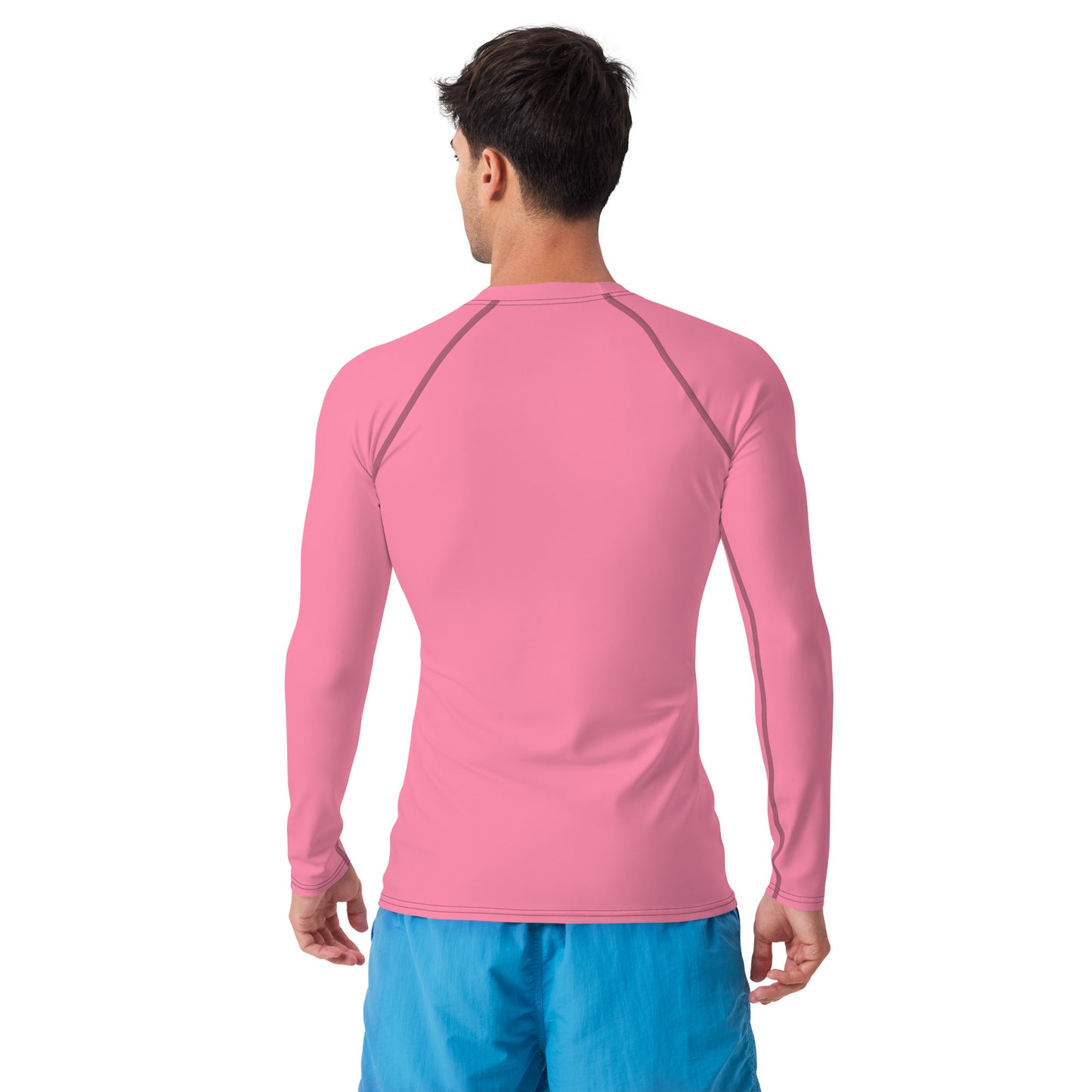 ВИКИНГ Original Bubble Gum Pink Long Sleeve Athletic Shirt Men’s