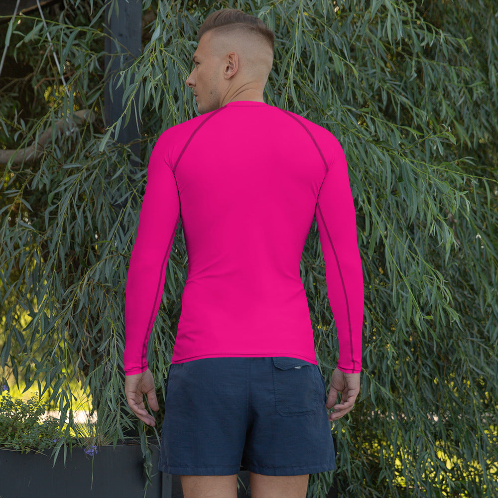 ВИКИНГ Original Bright Pink Long Sleeve Athletic Shirt Men’s