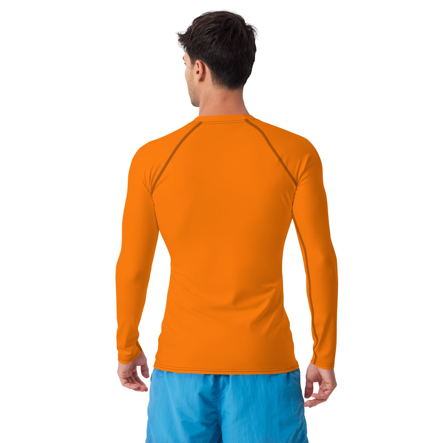 ВИКИНГ Original Tangerine Orange Long Sleeve Athletic Shirt Men’s