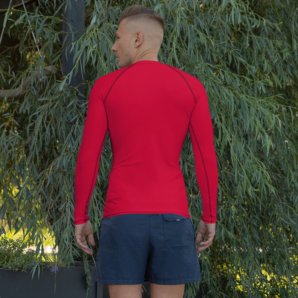 ВИКИНГ Original Lipstick Red Long Sleeve Athletic Shirt Men’s