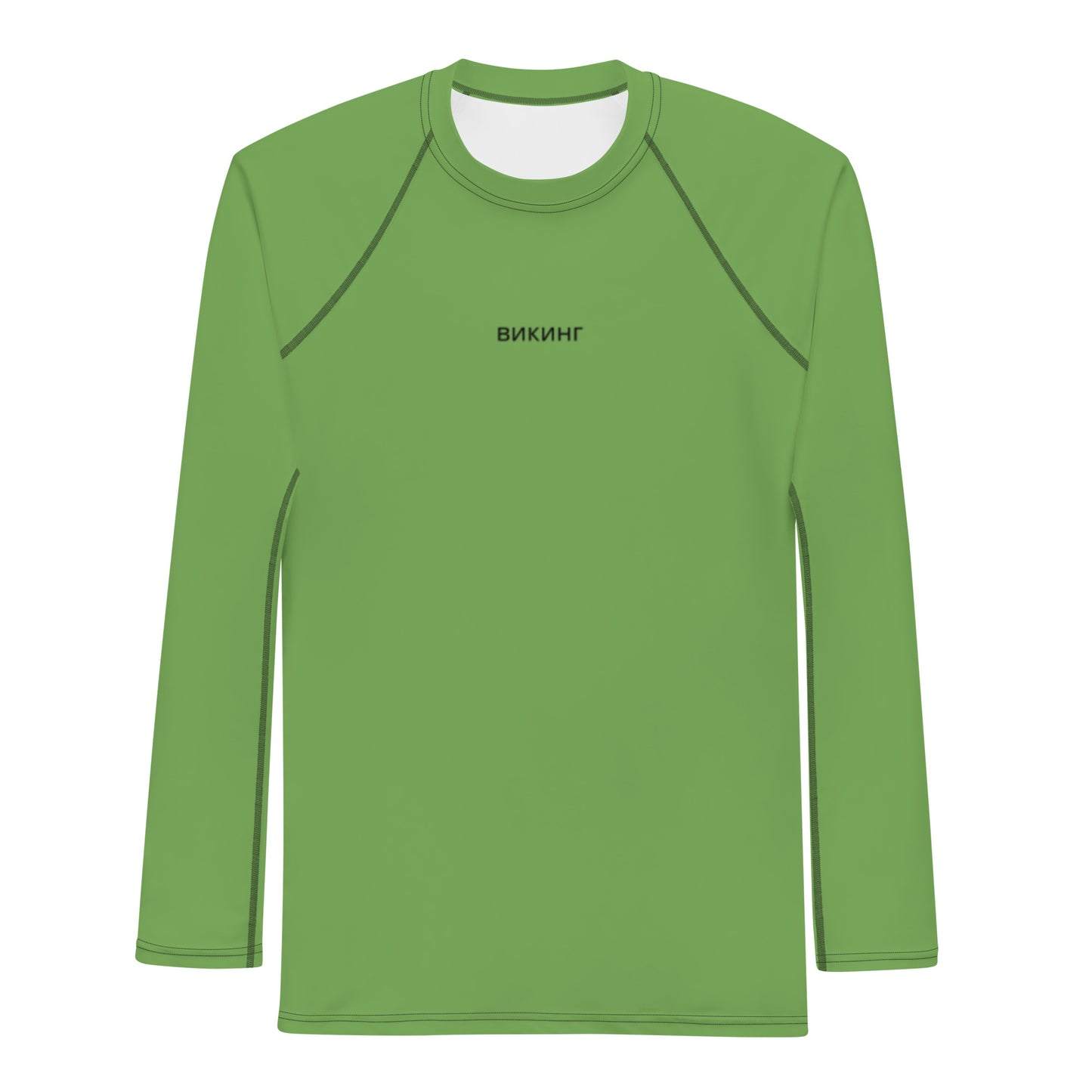 ВИКИНГ Original Shamrock Green Long Sleeve Athletic Shirt Men’s