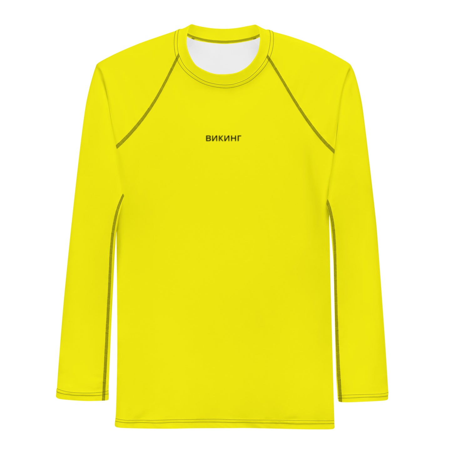 ВИКИНГ Original Bumble Bee Yellow Long Sleeve Athletic Shirt Men’s