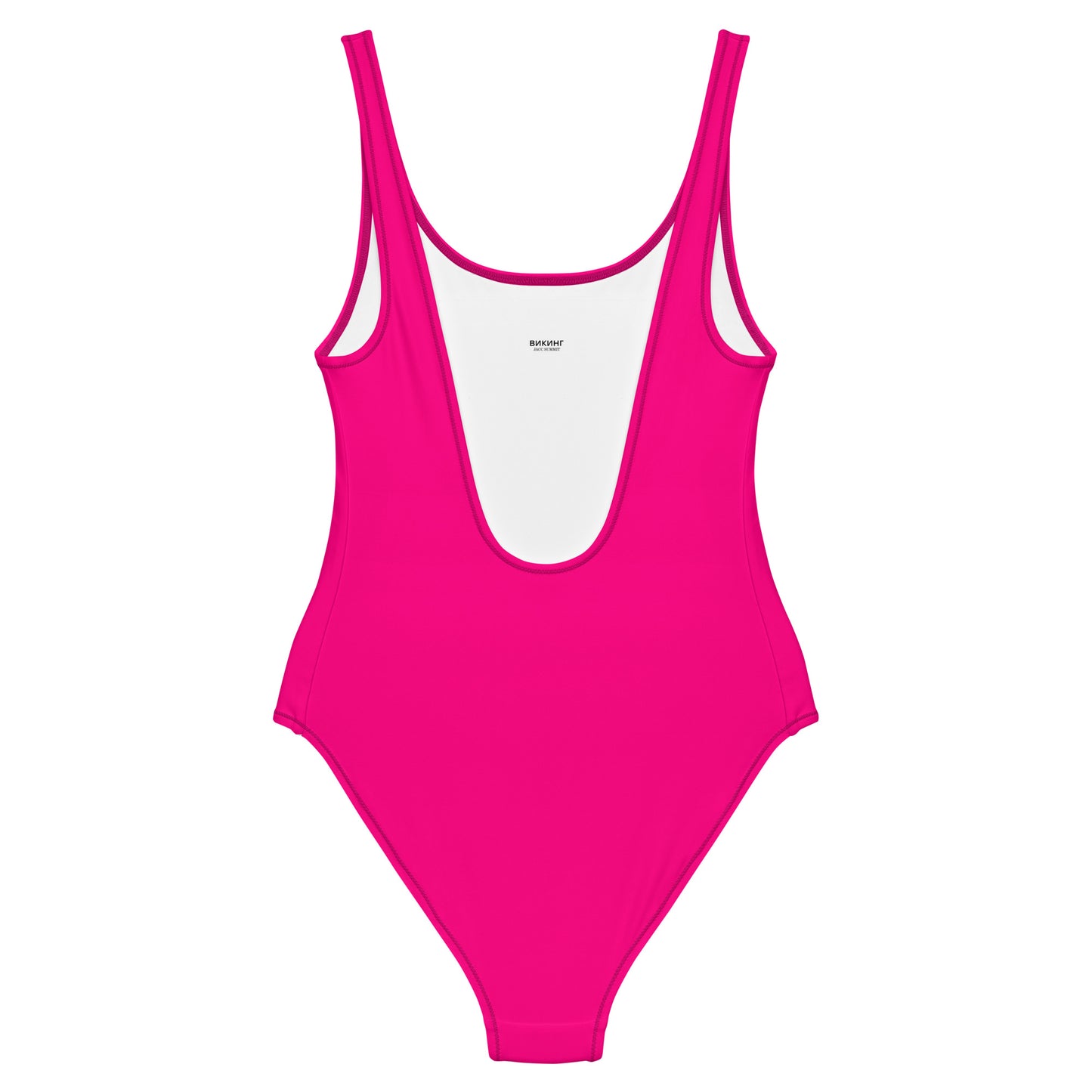 ВИКИНГ Original Bright Pink One-Piece Swimsuit