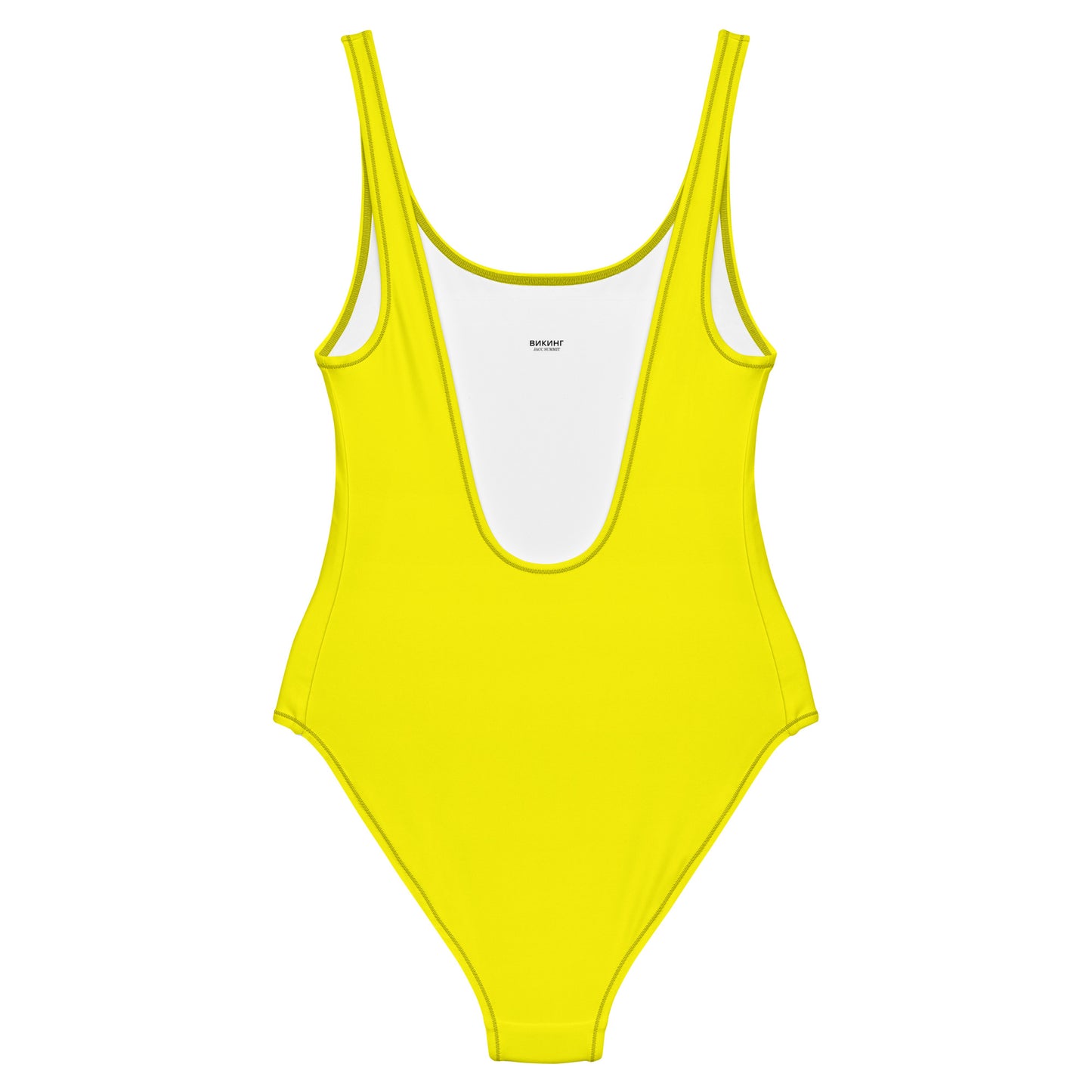 ВИКИНГ Original Bumble Bee Yellow One-Piece Swimsuit