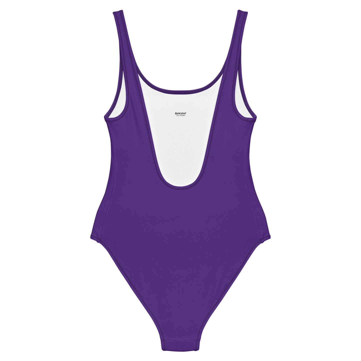 ВИКИНГ Original Plum Purple One-Piece Swimsuit