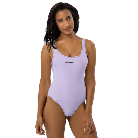 ВИКИНГ Original Lustful Purple One-Piece Swimsuit