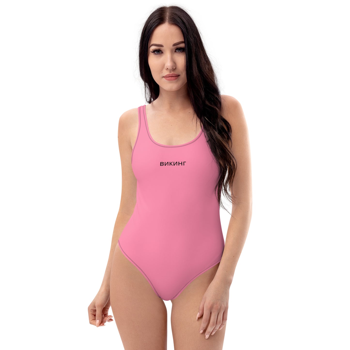 ВИКИНГ Original Bubble Gum Pink One-Piece Swimsuit