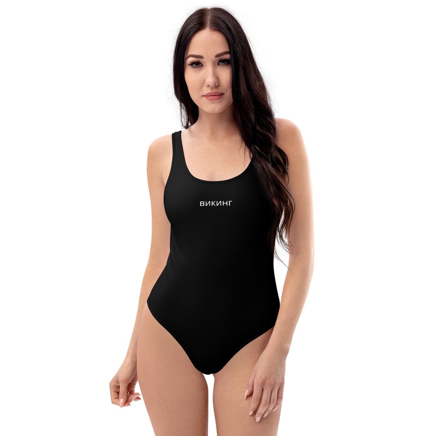 ВИКИНГ Original Midnight Black One-Piece Swimsuit