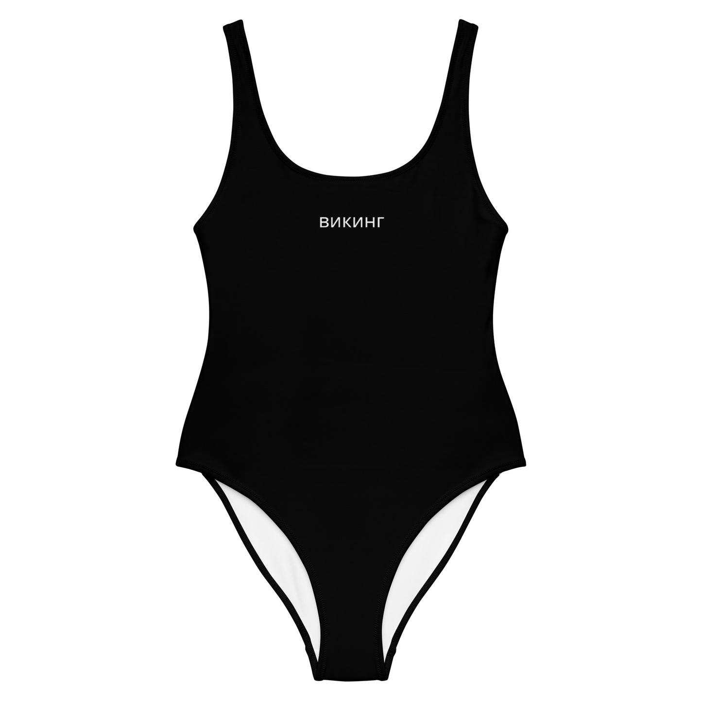 ВИКИНГ Original Midnight Black One-Piece Swimsuit