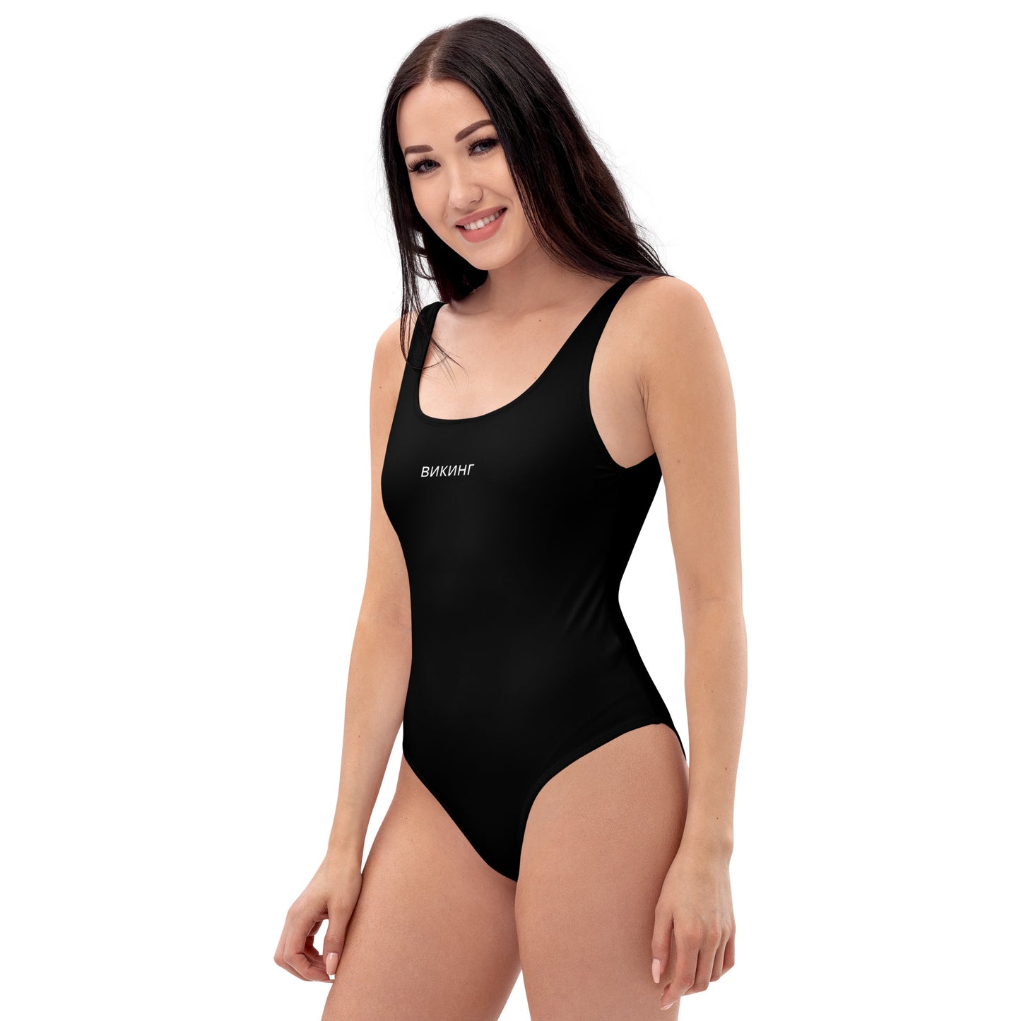 ВИКИНГ Original Midnight Black One-Piece Swimsuit