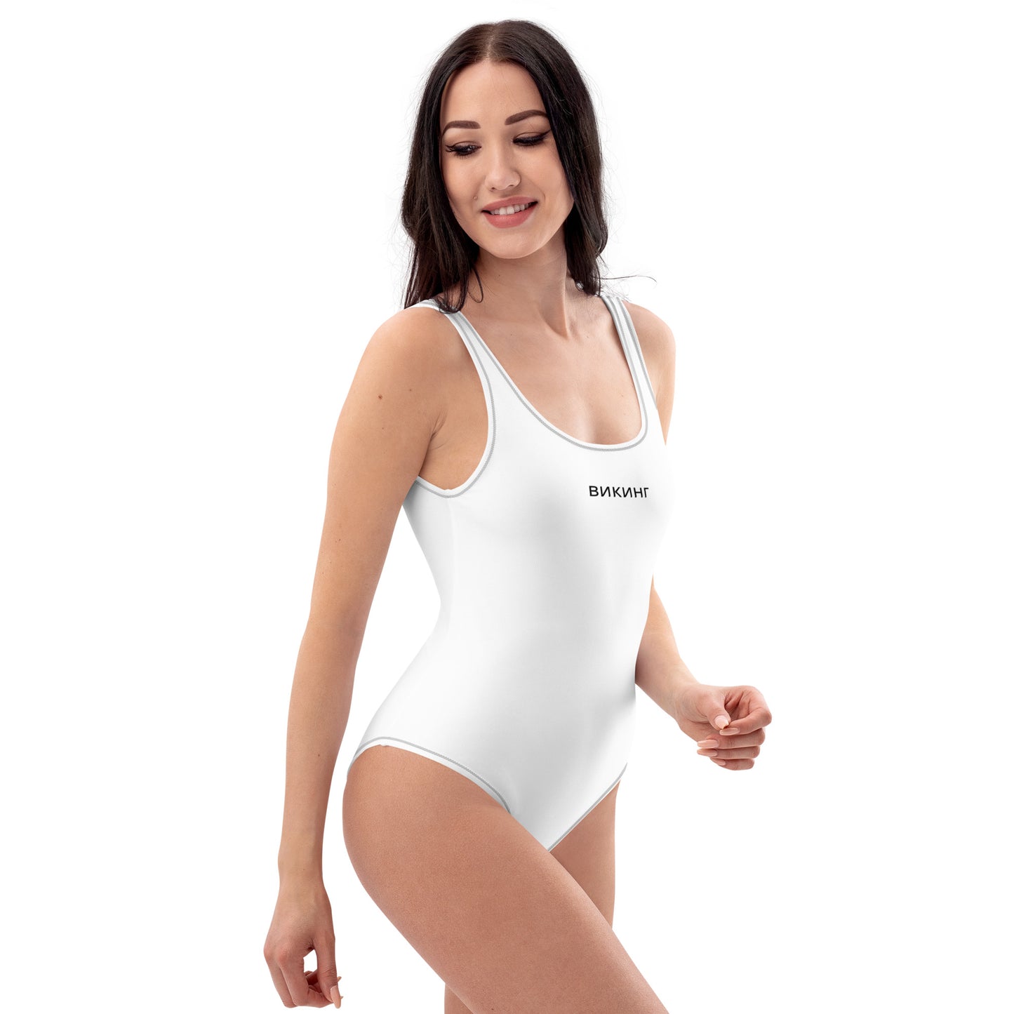 ВИКИНГ Original Snow White One-Piece Swimsuit