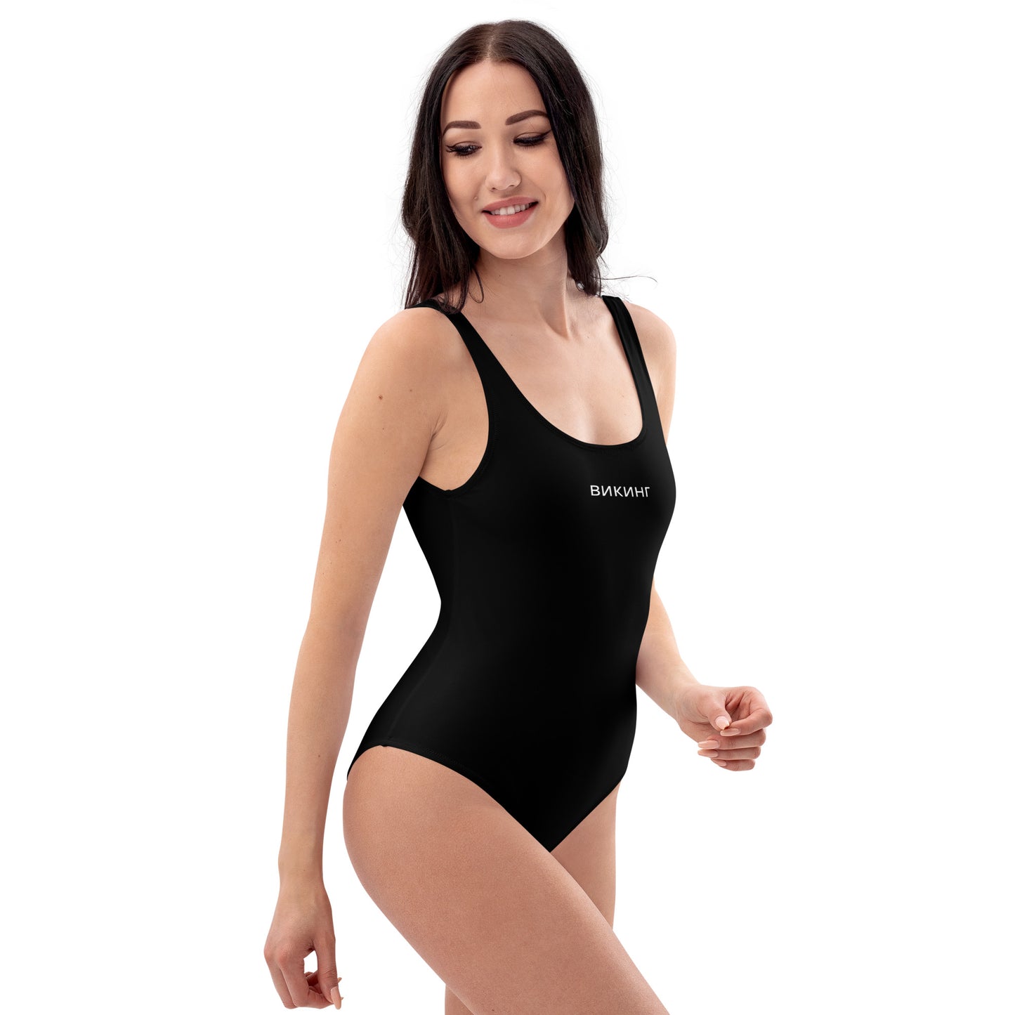 ВИКИНГ Original Midnight Black One-Piece Swimsuit