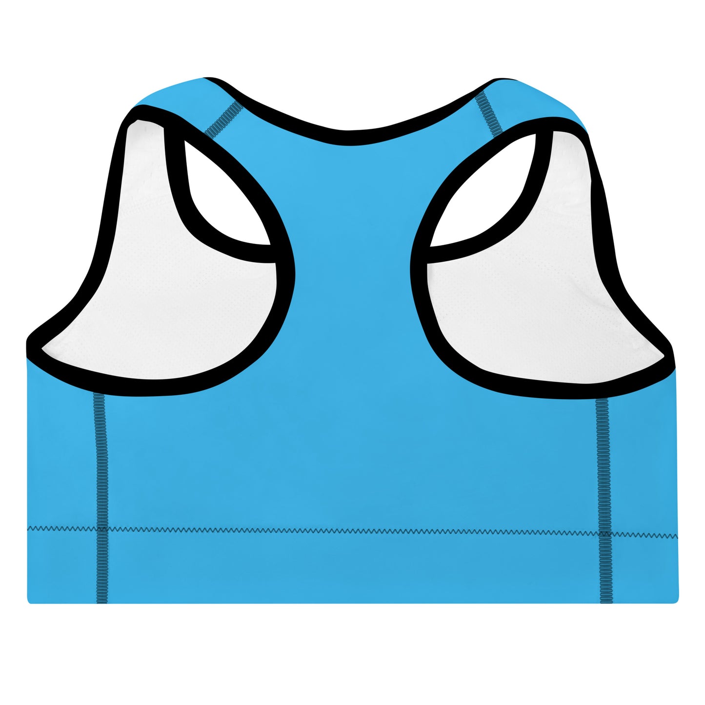 ВИКИНГ Original Olympic Blue Padded Sports Bra