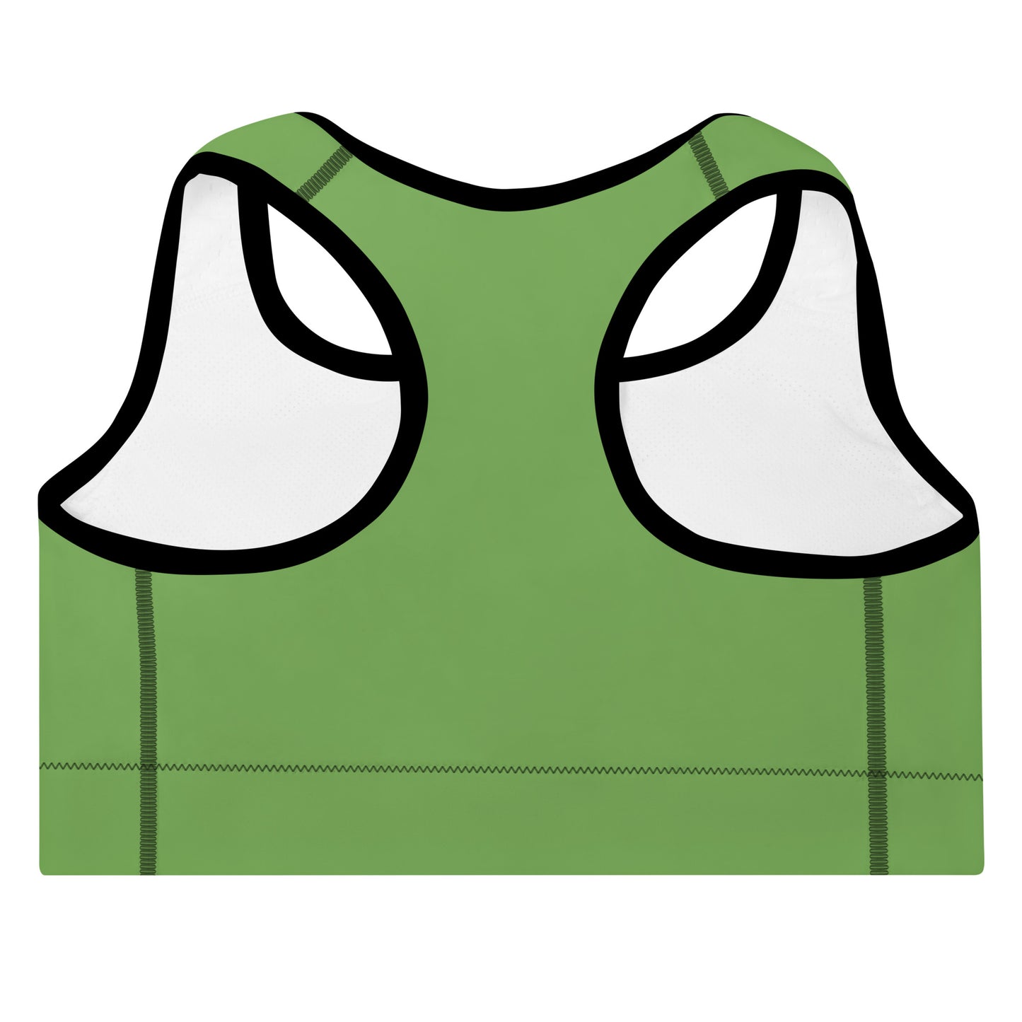 ВИКИНГ Original Shamrock Green Padded Sports Bra