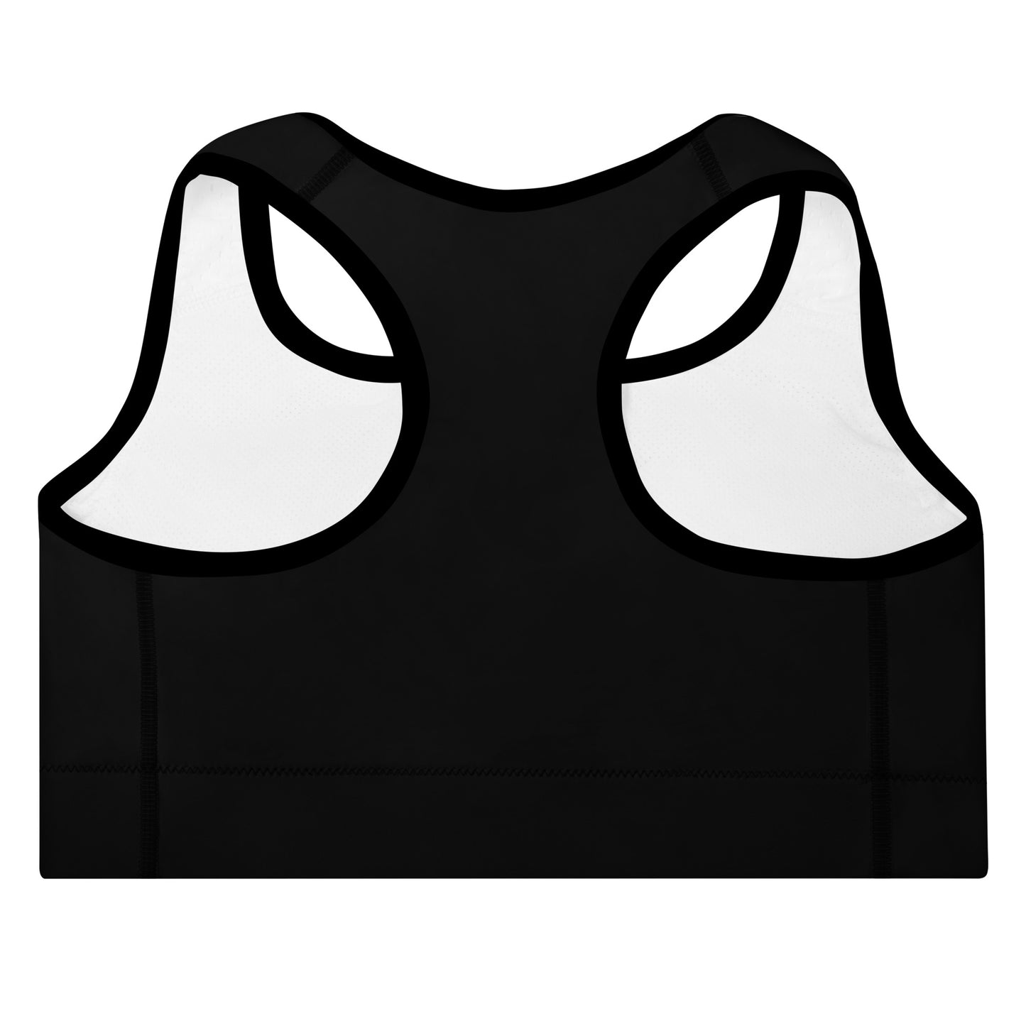 ВИКИНГ Original Midnight Black Padded Sports Bra