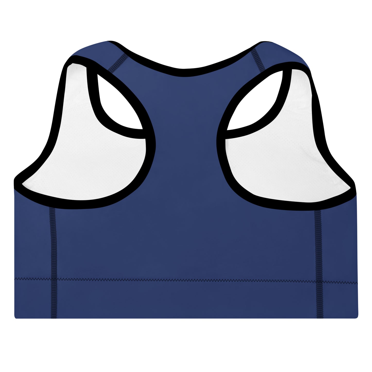 ВИКИНГ Original Navy Blue Padded Sports Bra