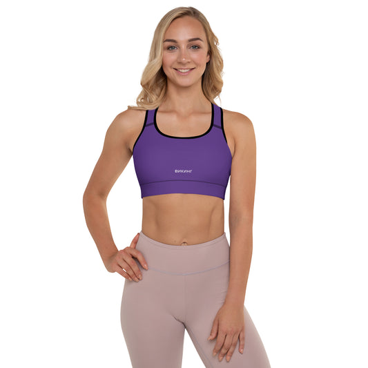 ВИКИНГ Original Plum Purple Padded Sports Bra