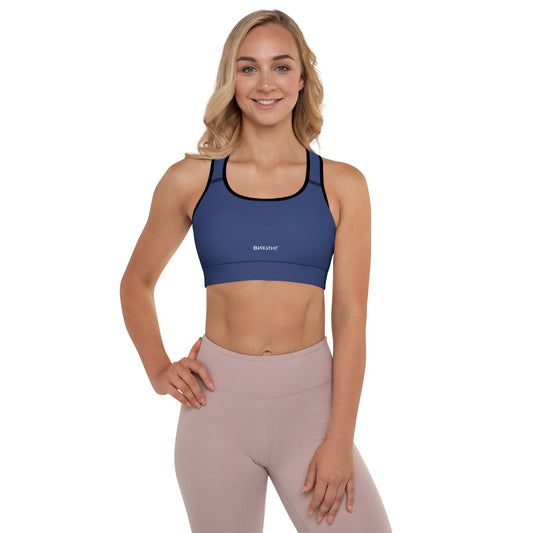 ВИКИНГ Original Navy Blue Padded Sports Bra