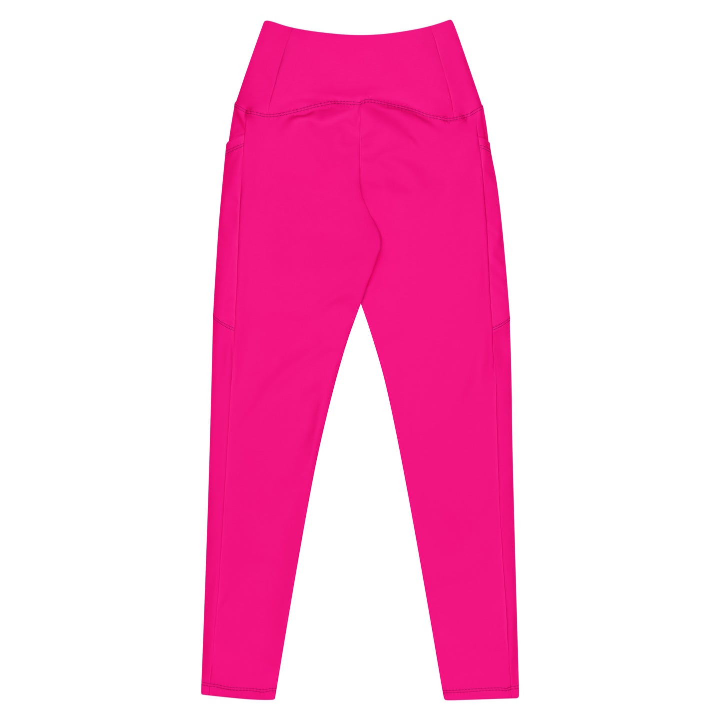 ВИКИНГ Original Bright Pink Crossover Leggings with Pockets