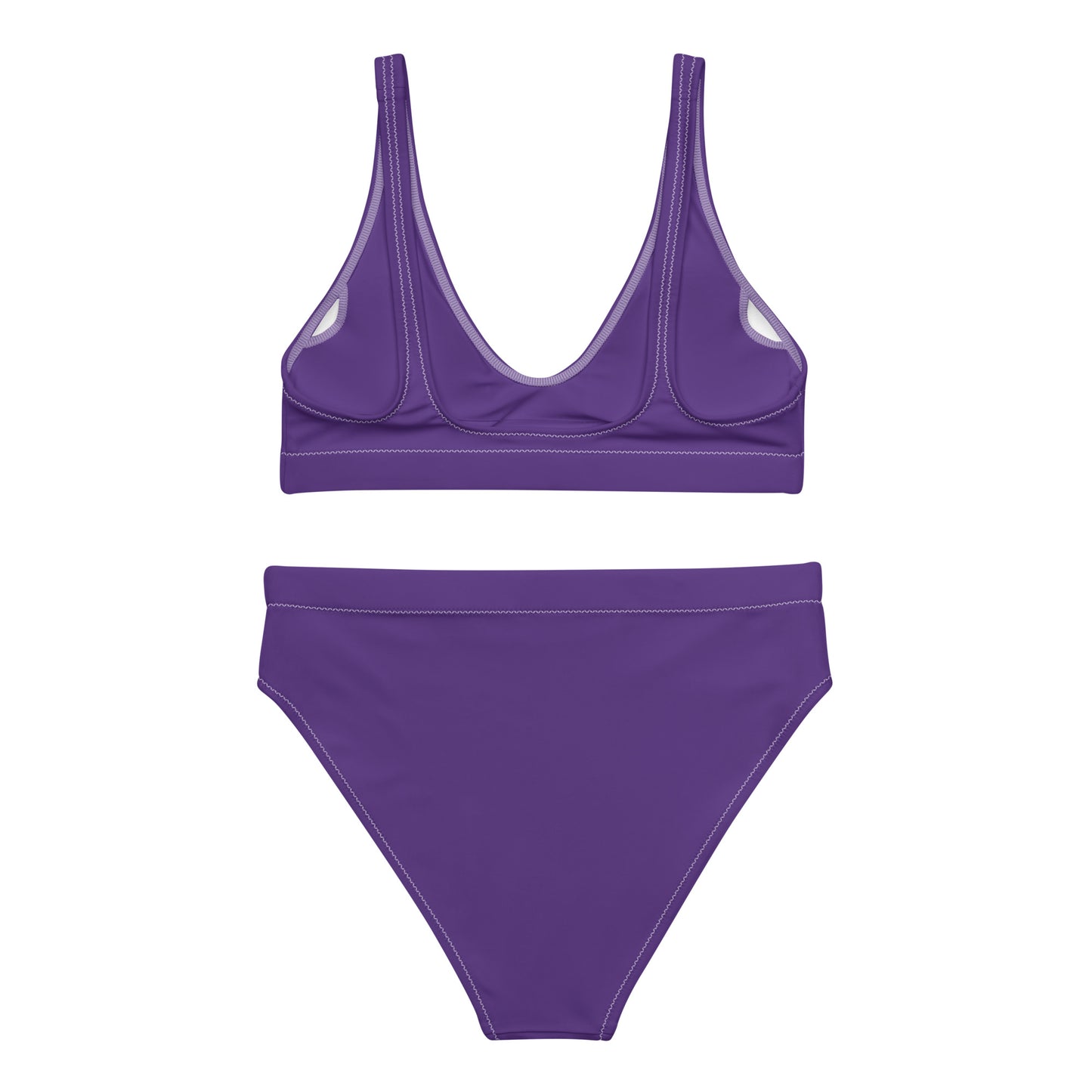 ВИКИНГ Original Plum Purple High-Waisted Bikini