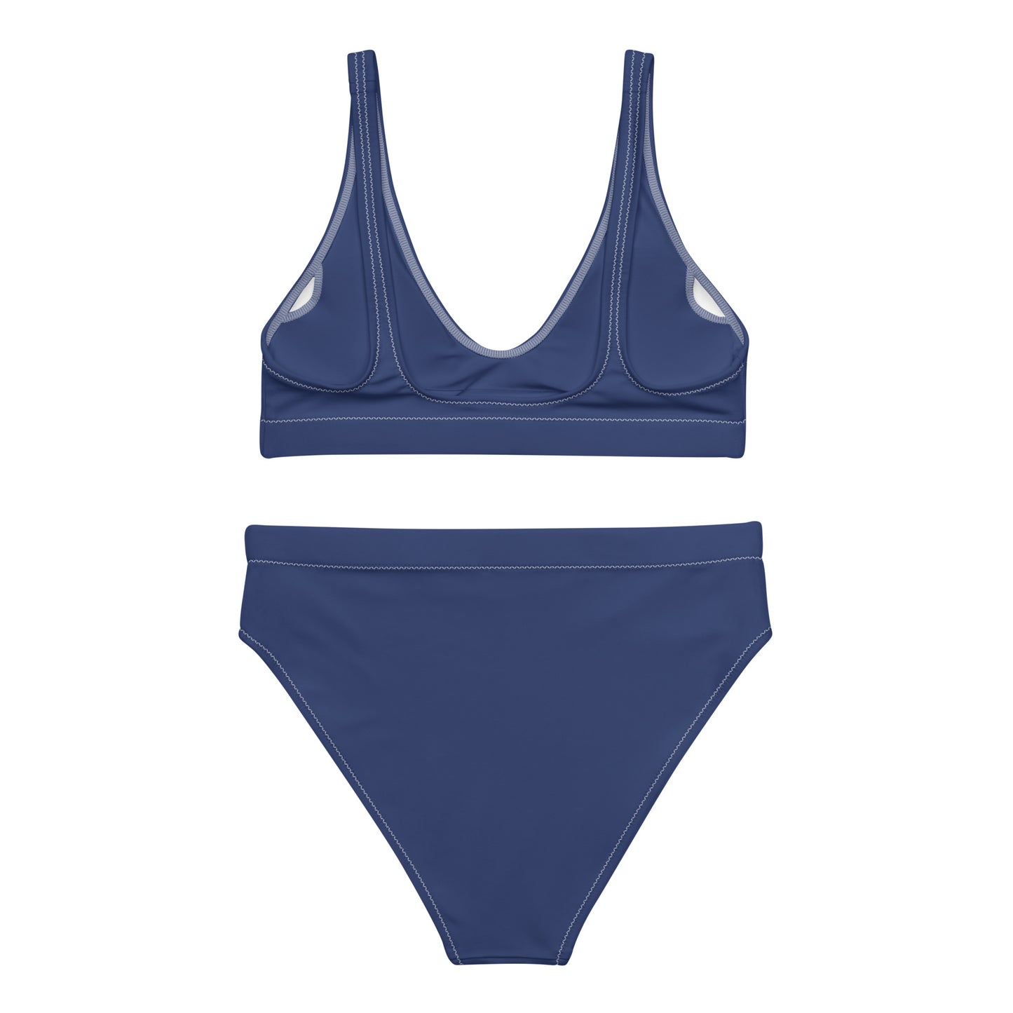 ВИКИНГ Original Navy Blue High-Waisted Bikini