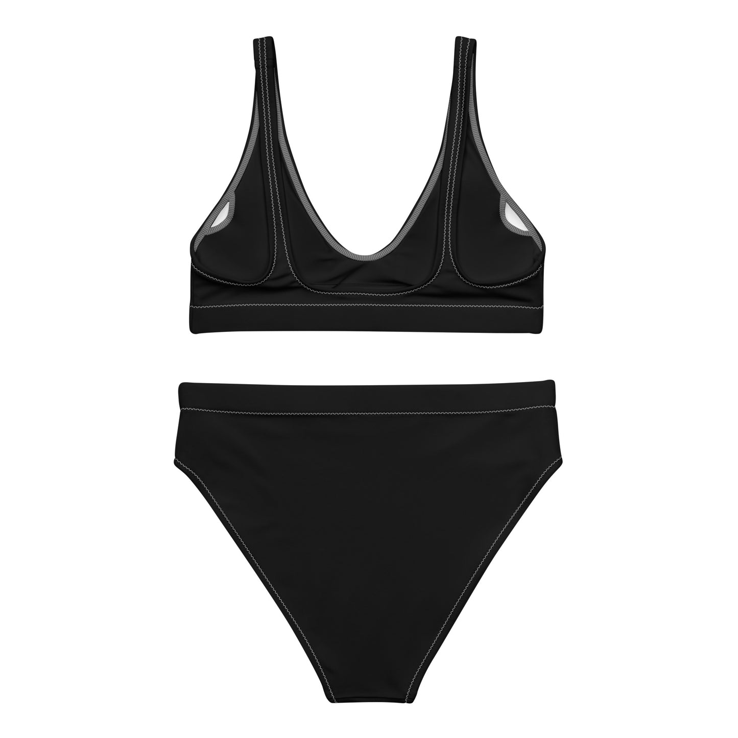 ВИКИНГ Original Midnight Black High-Waisted Bikini