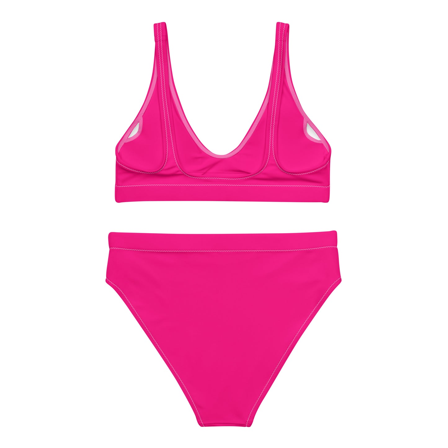 ВИКИНГ Original Bright Pink High-Waisted Bikini