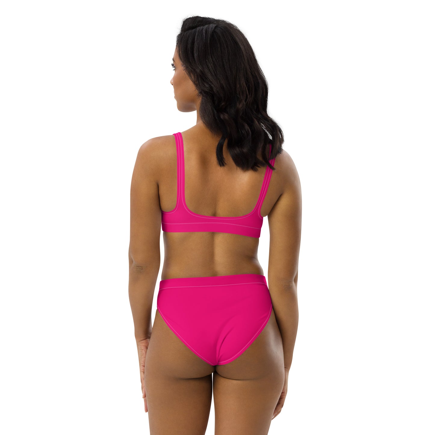 ВИКИНГ Original Bright Pink High-Waisted Bikini