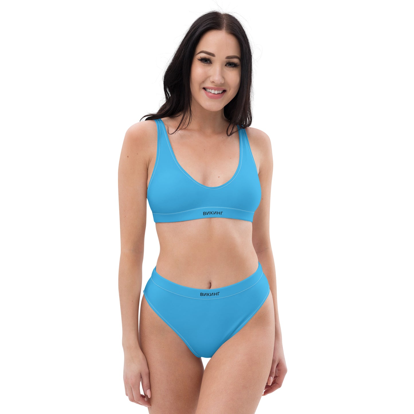 ВИКИНГ Original Olympic Blue High-Waisted Bikini