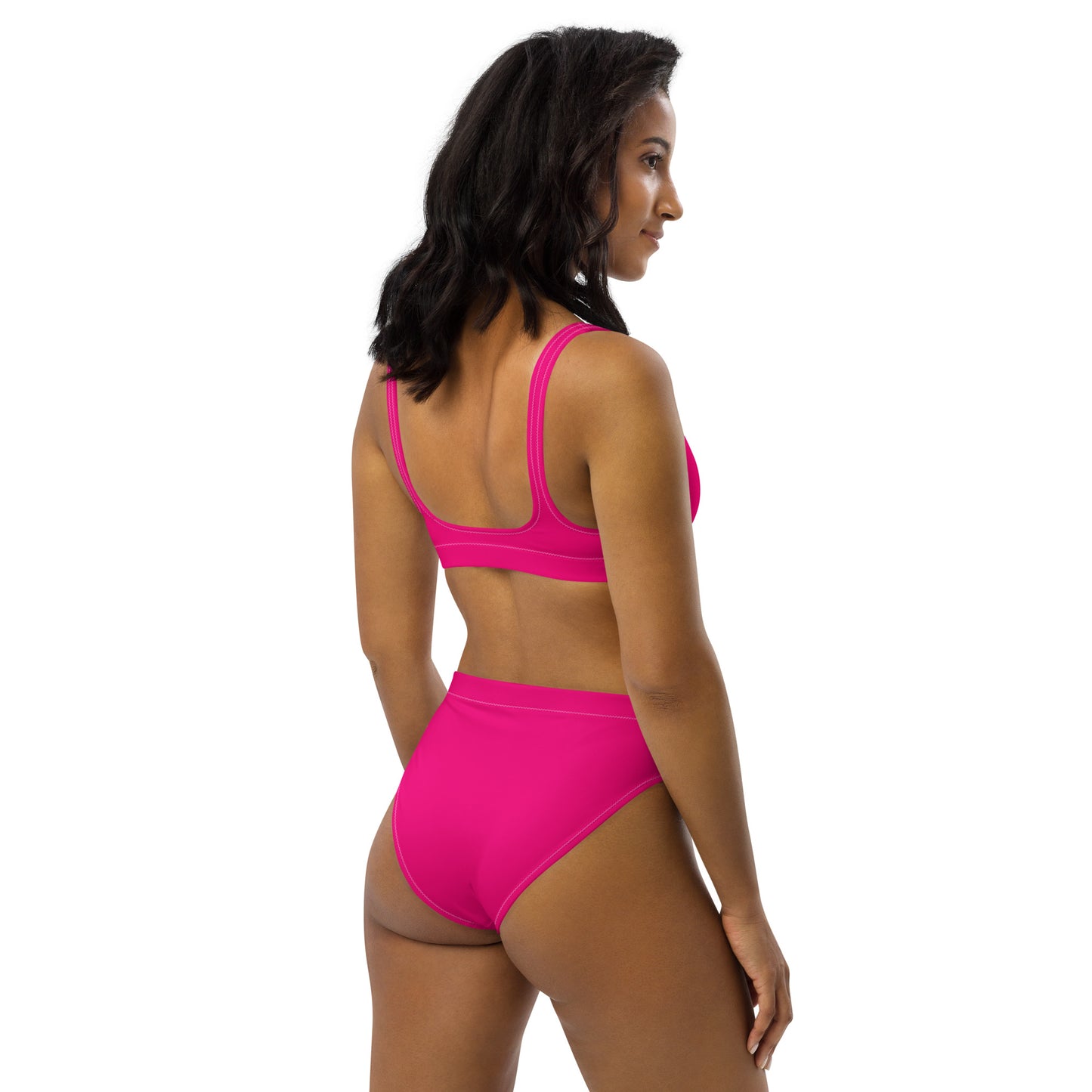 ВИКИНГ Original Bright Pink High-Waisted Bikini