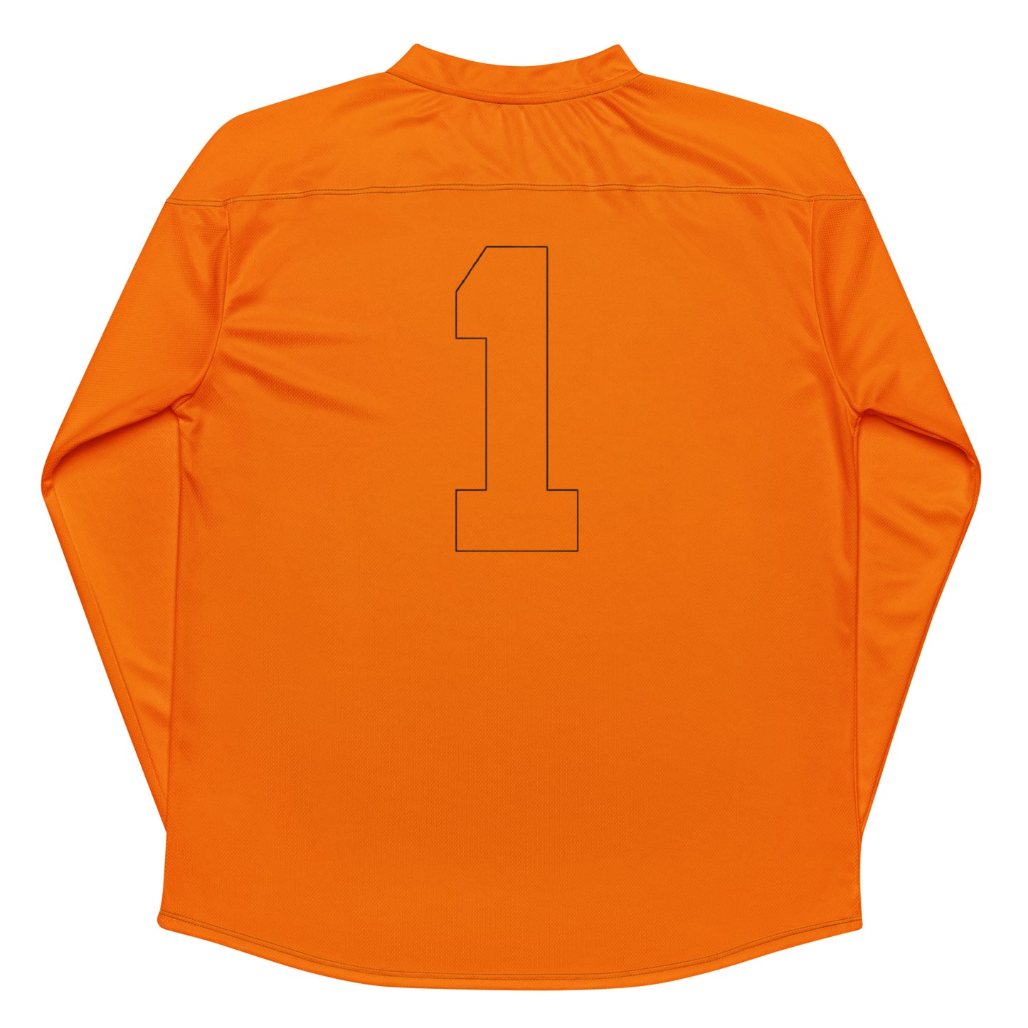 ВИКИНГ Original Tangerine Orange #1 Hockey Jersey Men’s