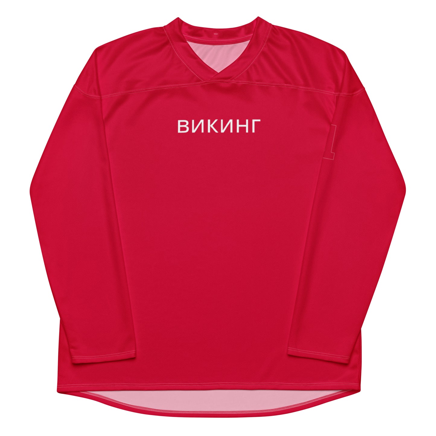 ВИКИНГ Original Lipstick Red #1 Hockey Jersey Men’s