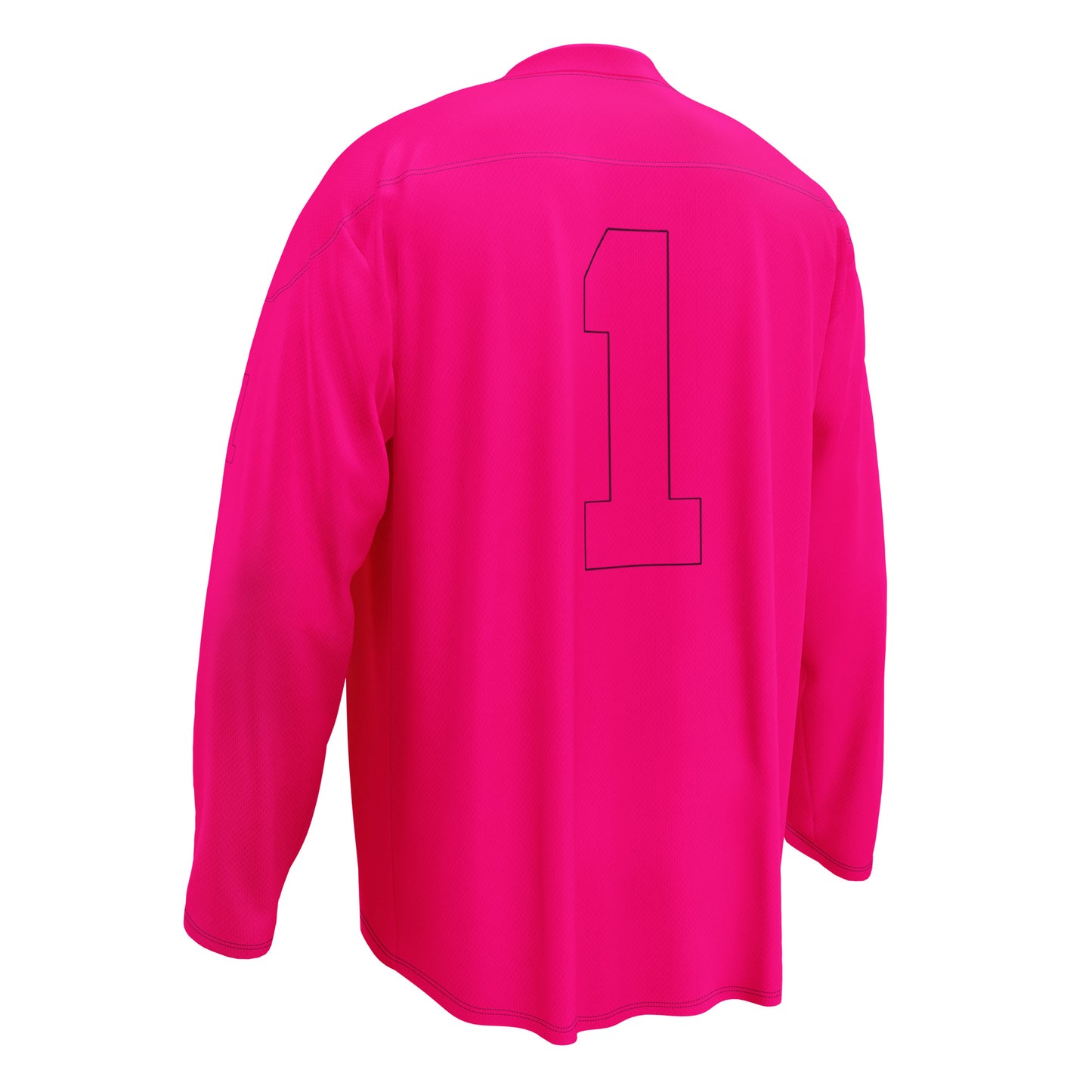 ВИКИНГ Original Bright Pink #1 Hockey Jersey Men’s