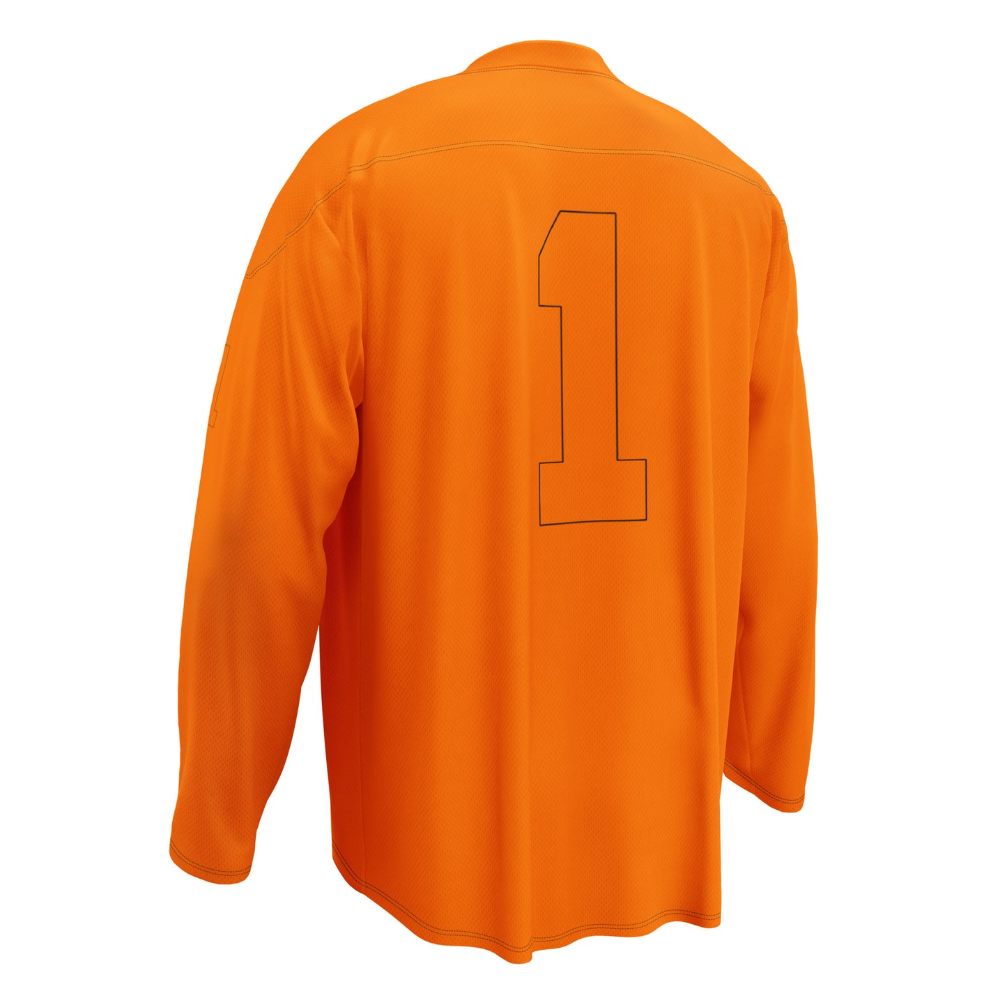 ВИКИНГ Original Tangerine Orange #1 Hockey Jersey Men’s