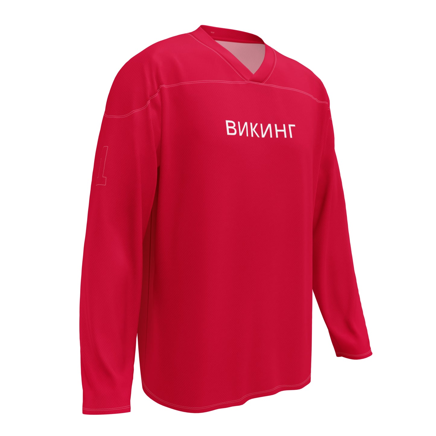 ВИКИНГ Original Lipstick Red #1 Hockey Jersey Men’s