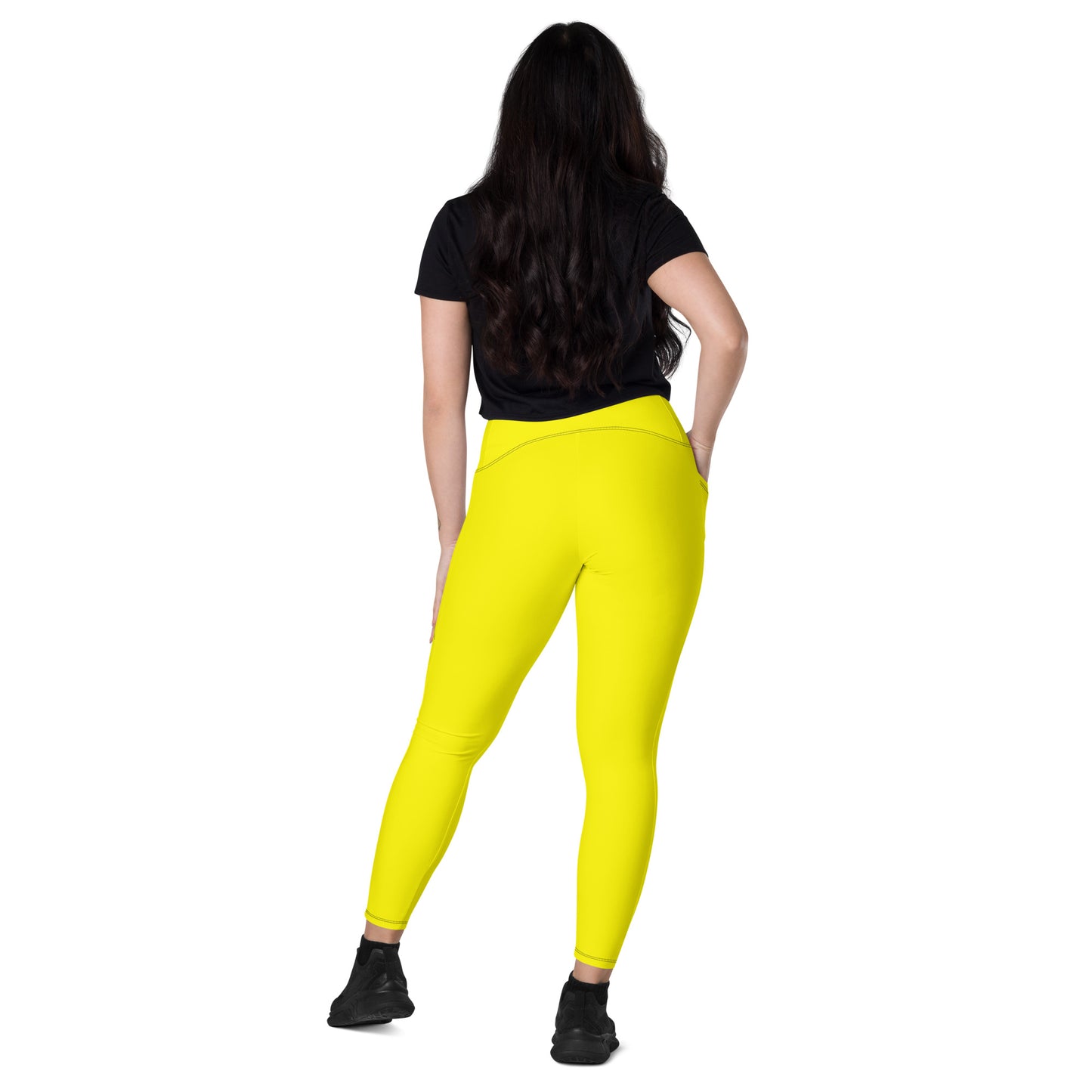 ВИКИНГ Original Bumble Bee Yellow Active Leggings