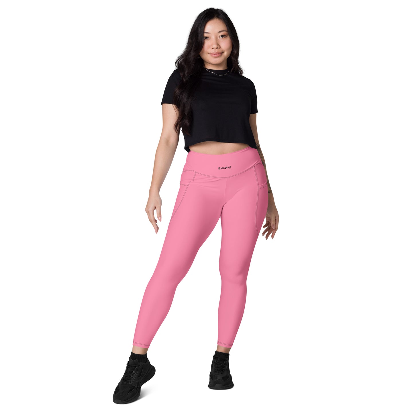 ВИКИНГ Original Bubble Gum Pink Active Leggings