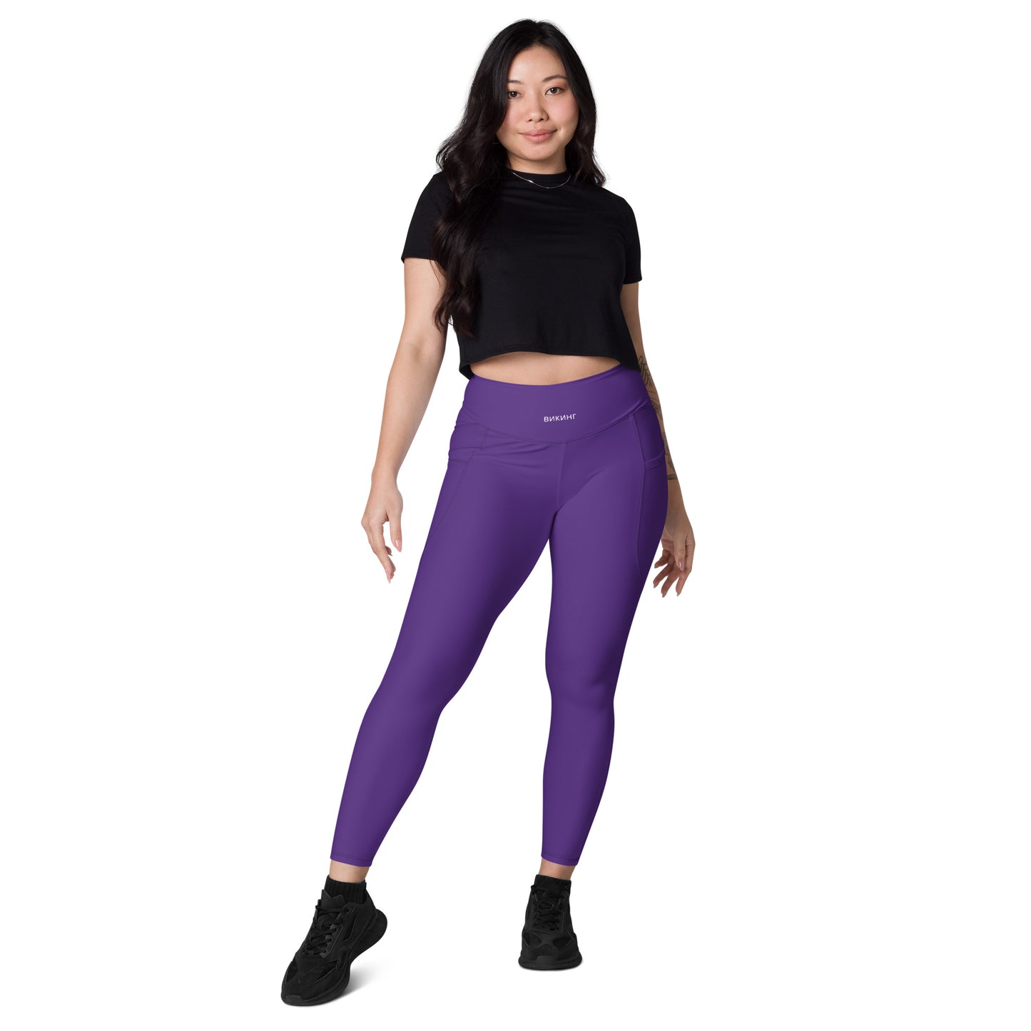 ВИКИНГ Original Plum Purple Active Leggings