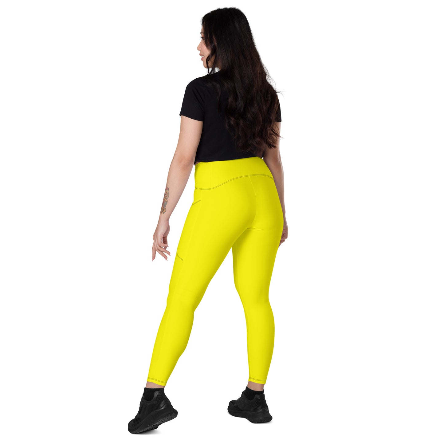 ВИКИНГ Original Bumble Bee Yellow Active Leggings