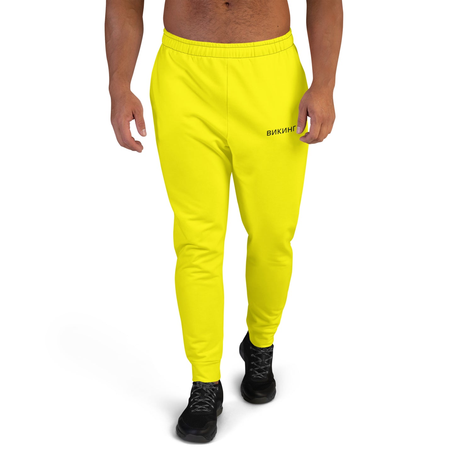 ВИКИНГ Original Bumble Bee Yellow Slim Fit Joggers Men’s