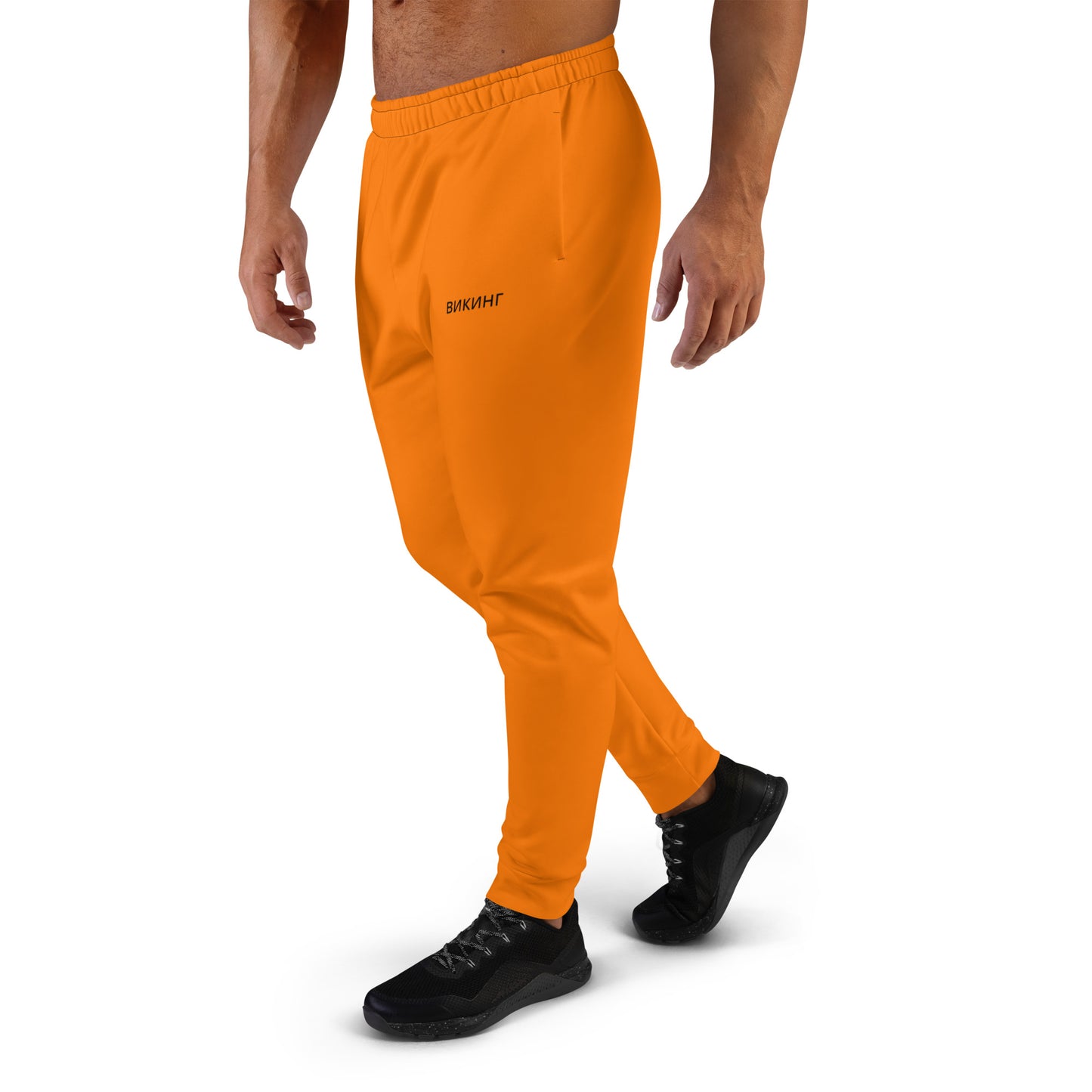 ВИКИНГ Original Tangerine Orange Slim Fit Joggers Men’s