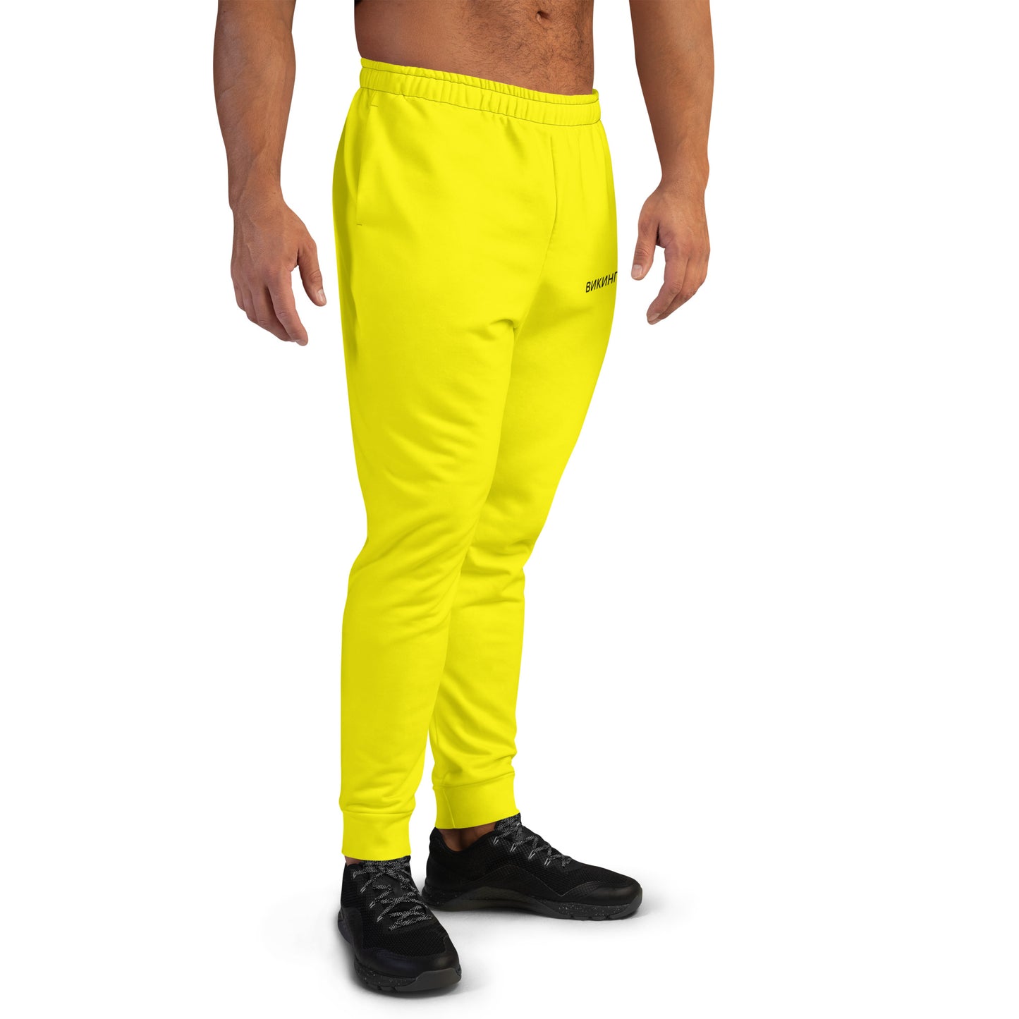 ВИКИНГ Original Bumble Bee Yellow Slim Fit Joggers Men’s