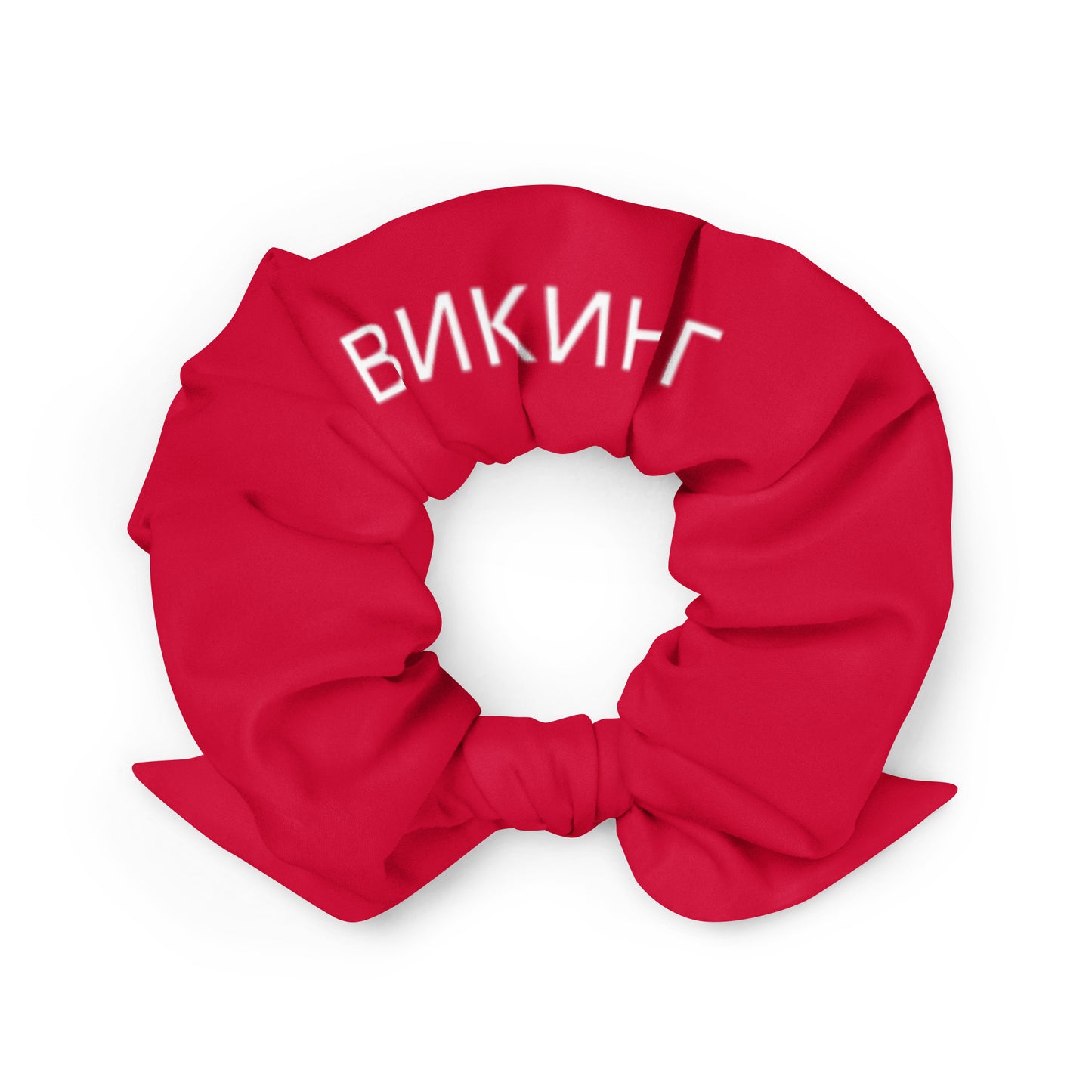 ВИКИНГ Original Lipstick Red Hair Scrunchie