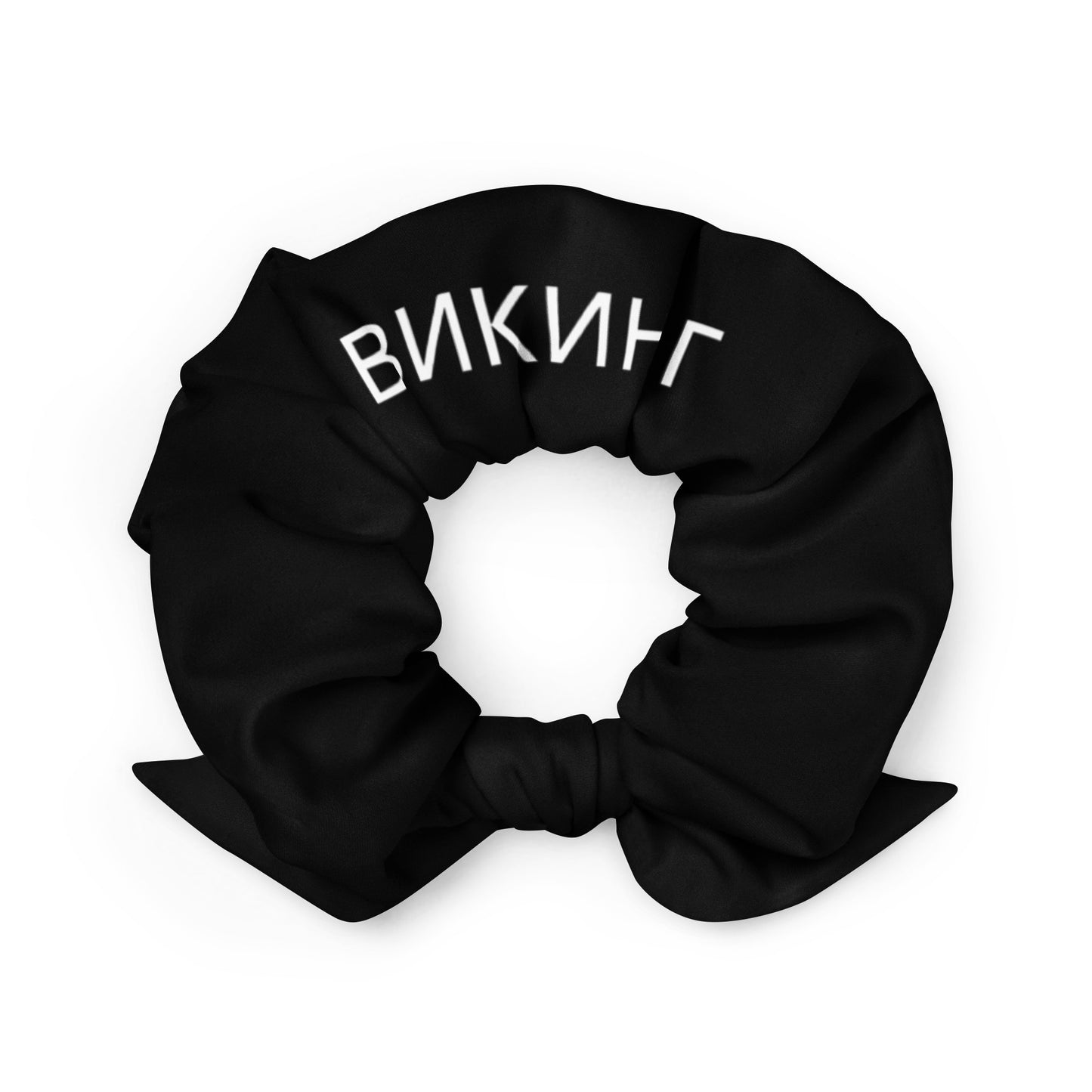 ВИКИНГ Original Midnight Black Hair Scrunchie