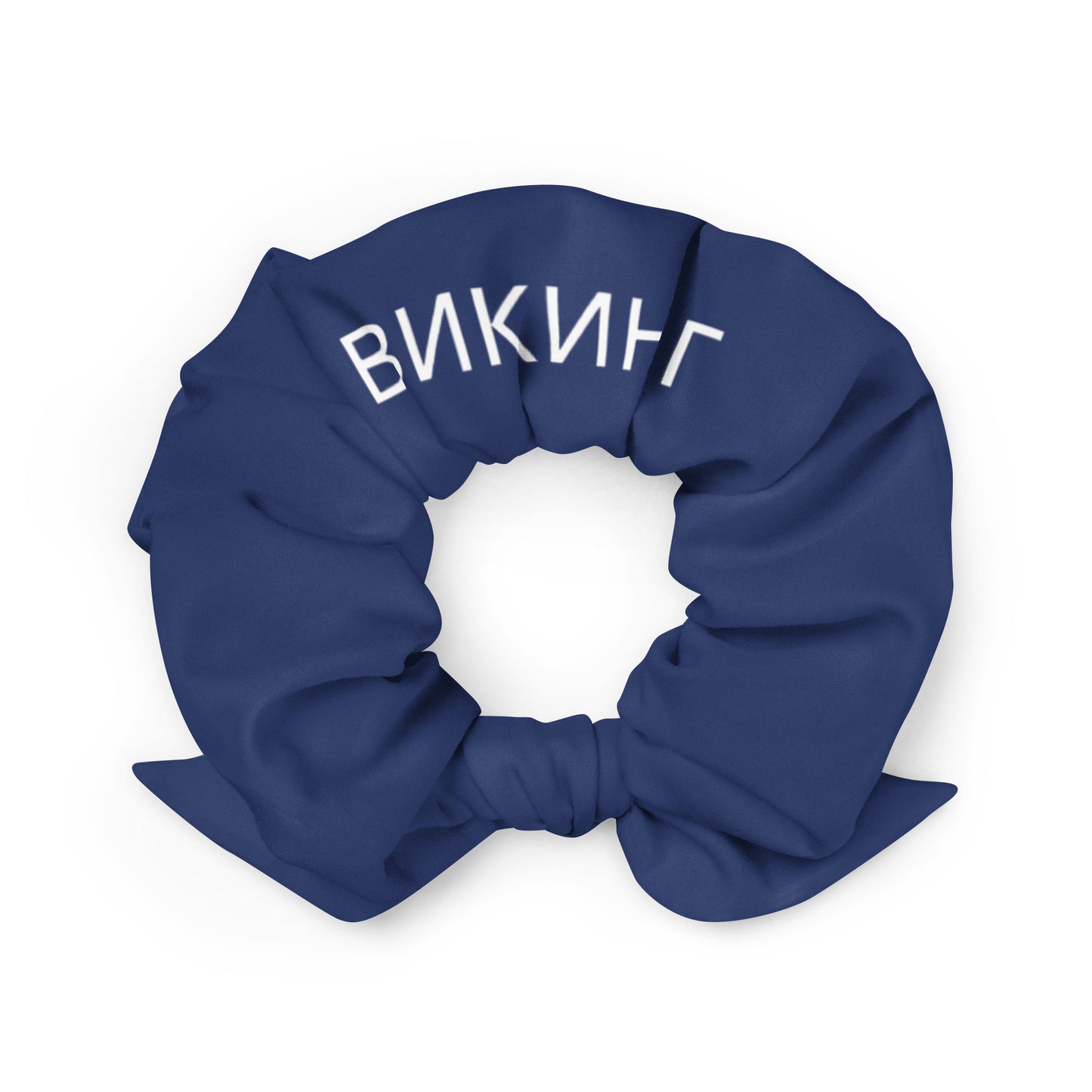 ВИКИНГ Original Navy Blue Hair Scrunchie