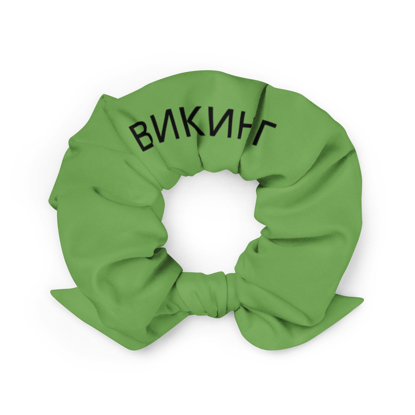 ВИКИНГ Original Shamrock Green Hair Scrunchie