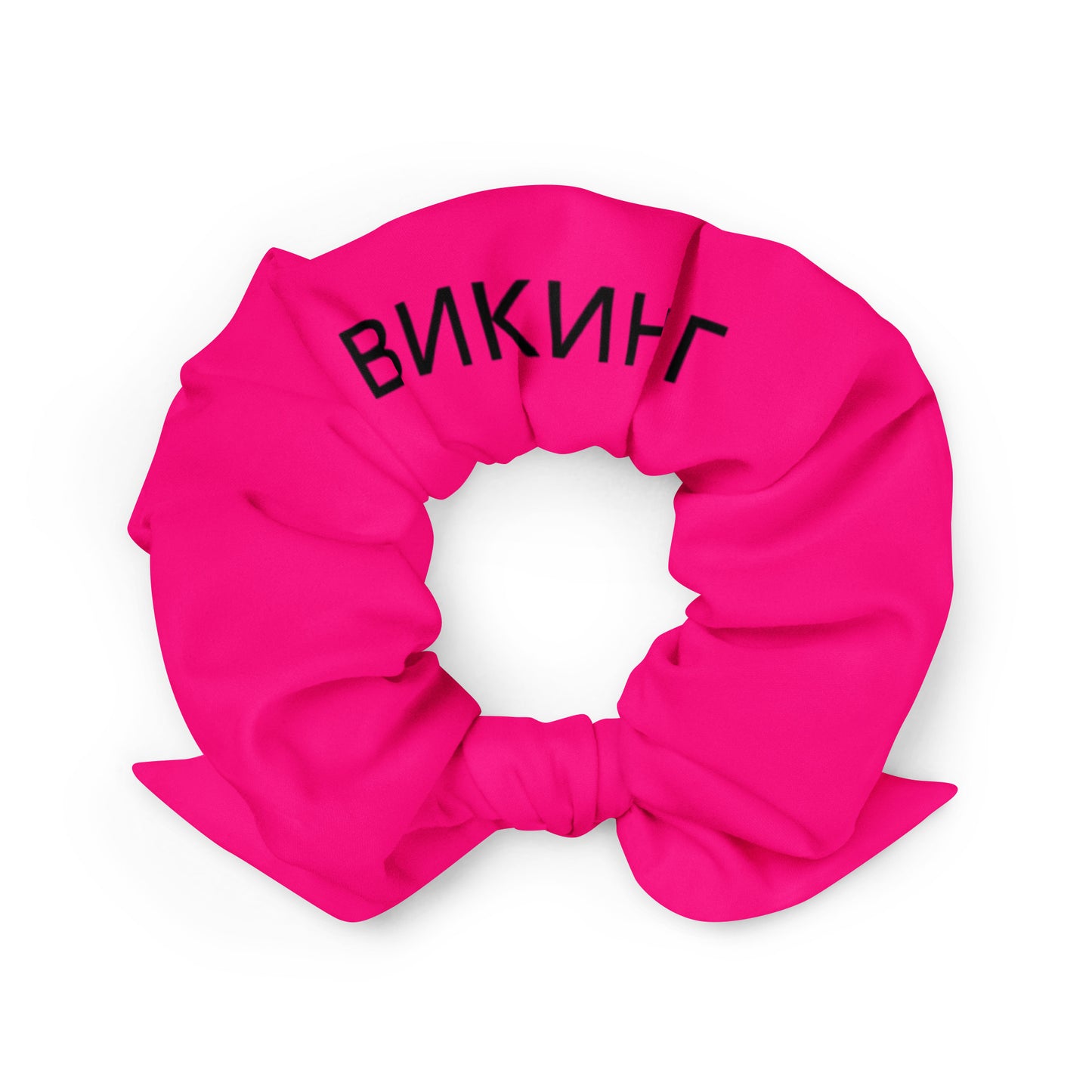 ВИКИНГ Original Bright Pink Hair Scrunchie