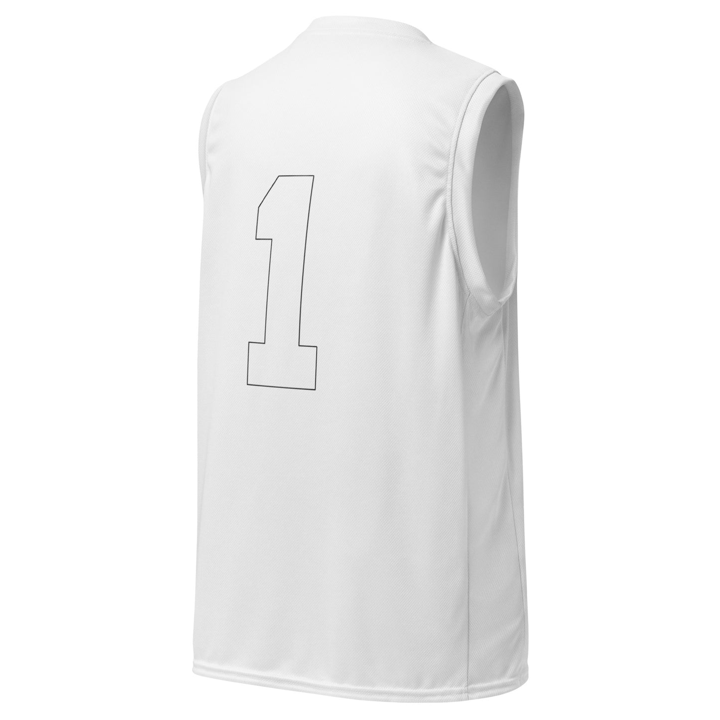 ВИКИНГ Original Snow White #1 Basketball Jersey Men’s